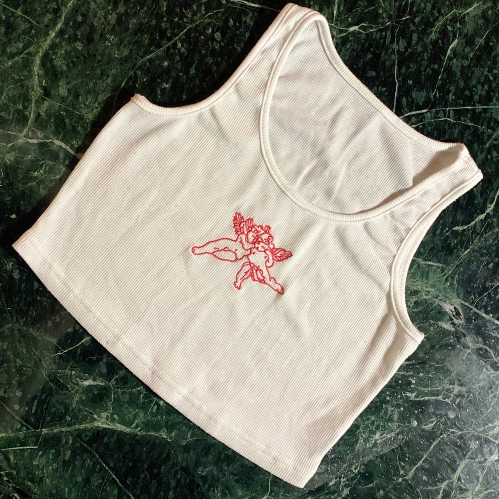 Cropped tank top